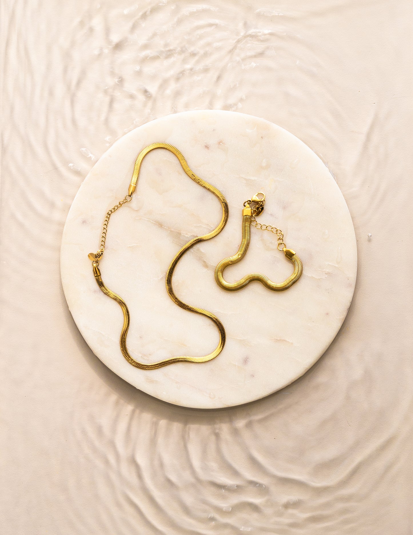 Liquid Gold Necklace - CELESTE SOL Jewelry