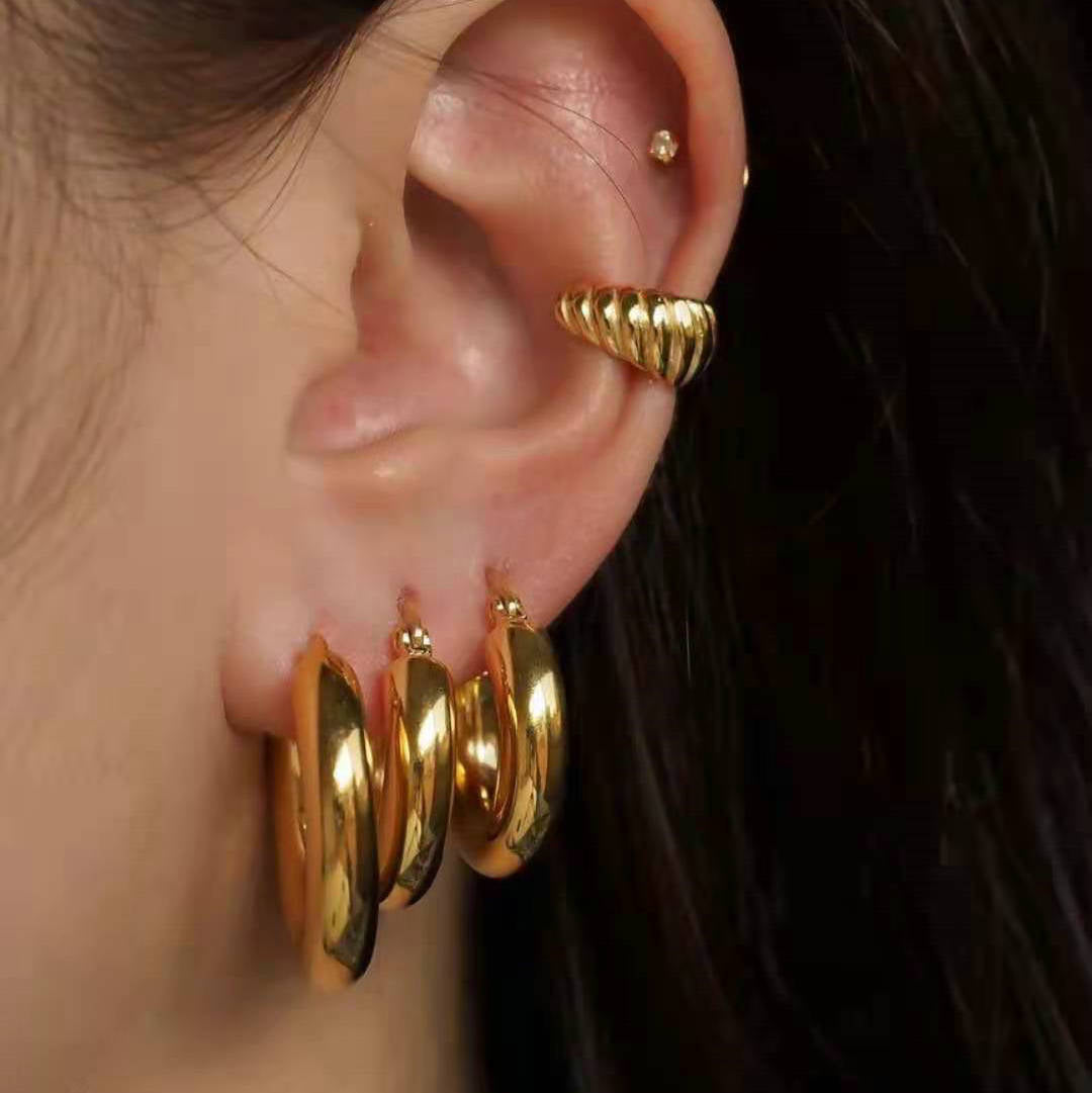 Hermana Gold Hoops