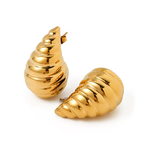 Twisted Teardrop Earrings