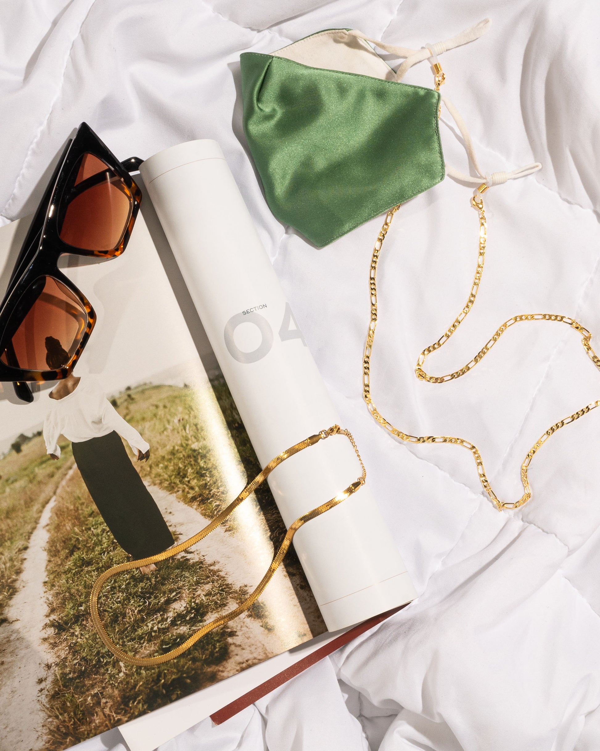 Liquid Gold Necklace - CELESTE SOL Jewelry 