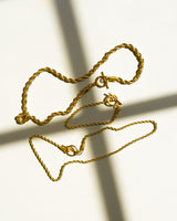 Lincoln 5mm Rope Necklace - CELESTE SOL Jewelry 