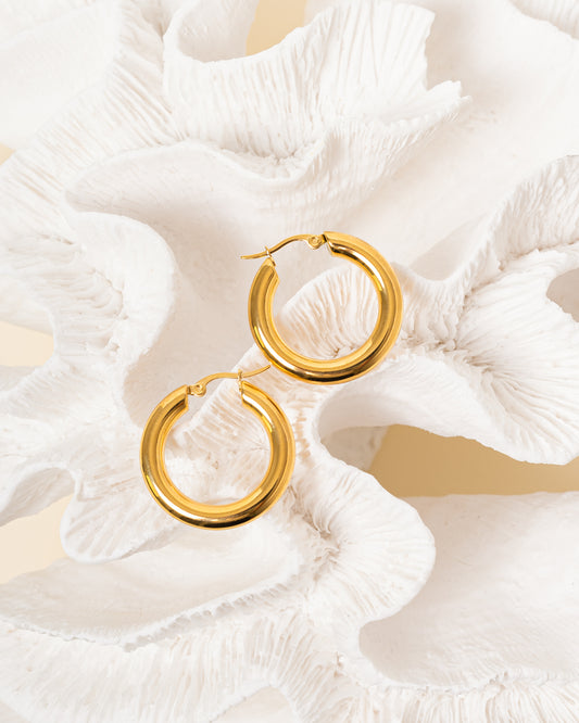 Hermana Gold Hoops